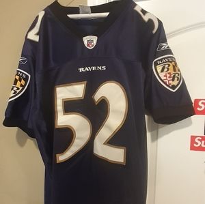 Reebok Baltimore Ravens Ray Lewis Jersey sz 50